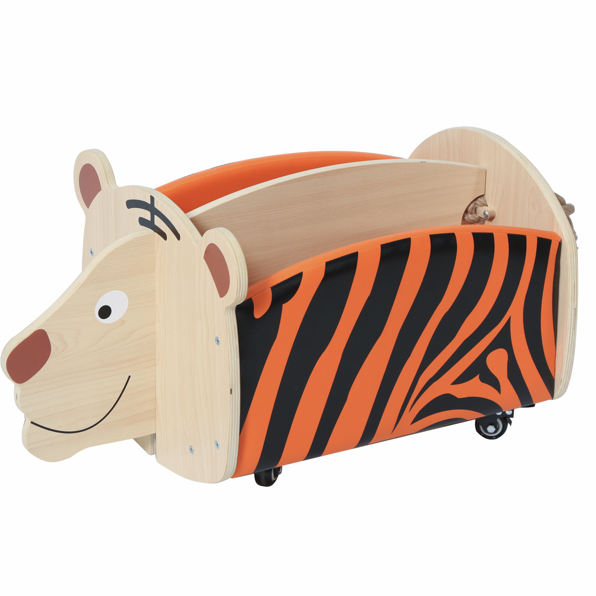 Owlaf Bücherkiste Tiger, fahrbar