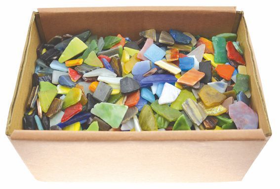 Soft Bruchglas Mosaik, 2 kg