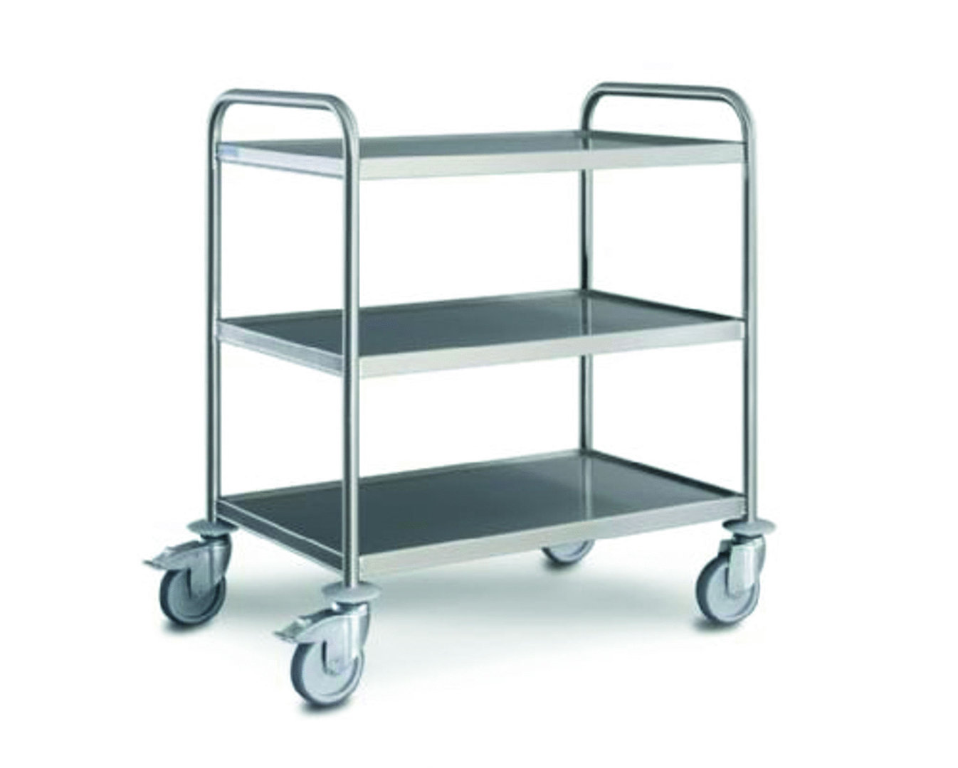 Servierwagen verschweißt, 3 Borde 60 x 40 cm
