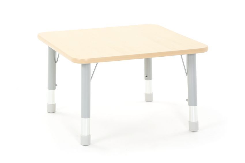Tisch OWLAF höhenverstellbar, quadratisch 75 x 75 cm
