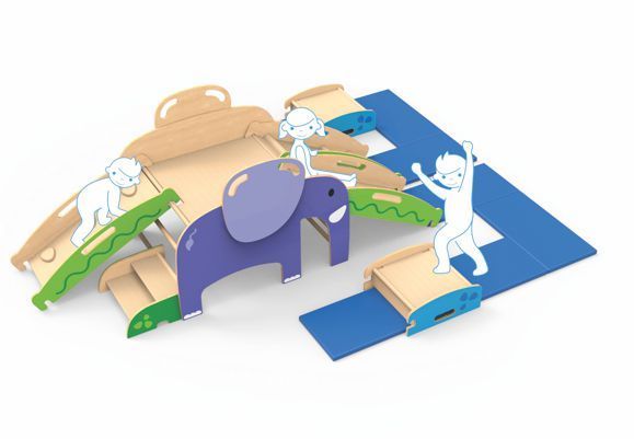 Kletterparcours Wild Climber 16 Teile