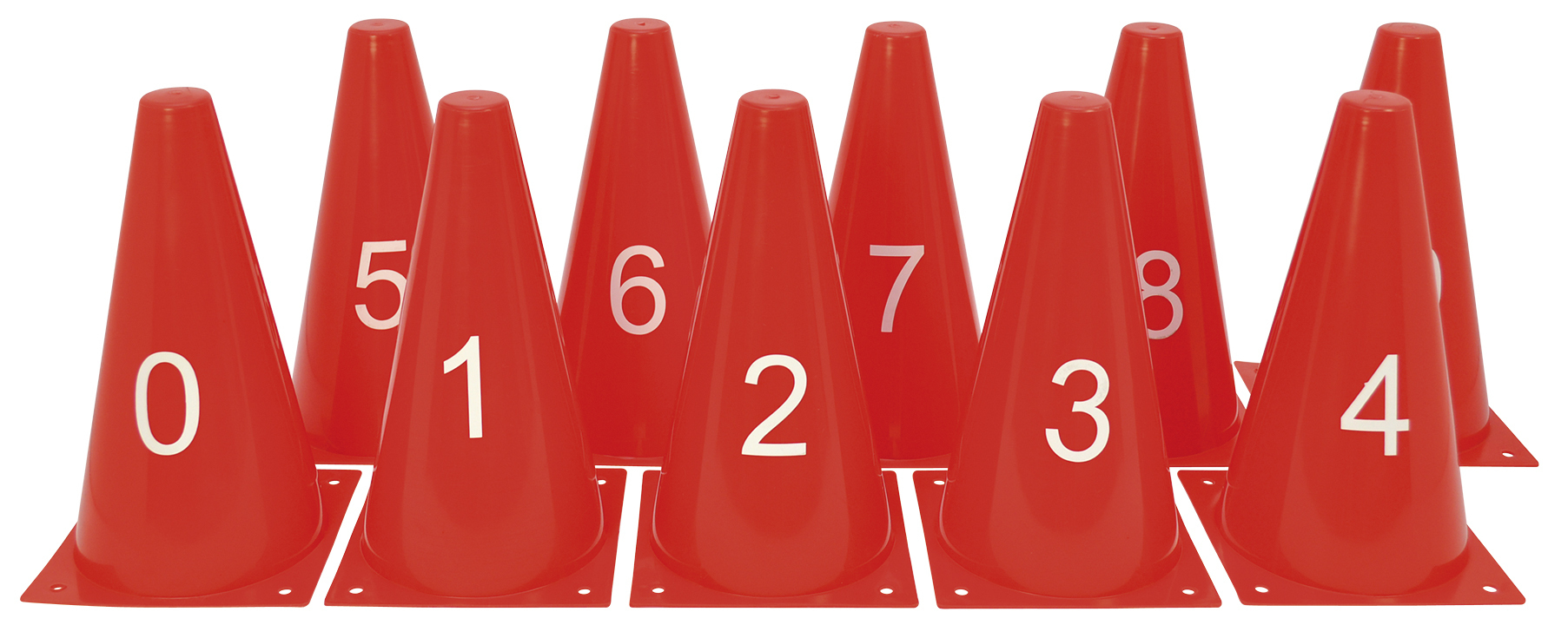 Zahlenkegel 10er Set
