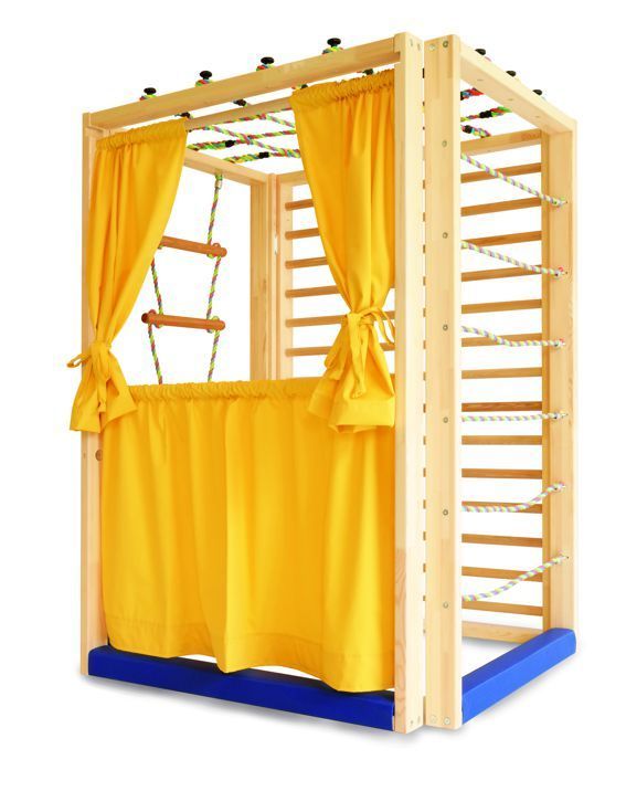 Klettergerät Allround komplett mit Puppentheater 5-tlg.
