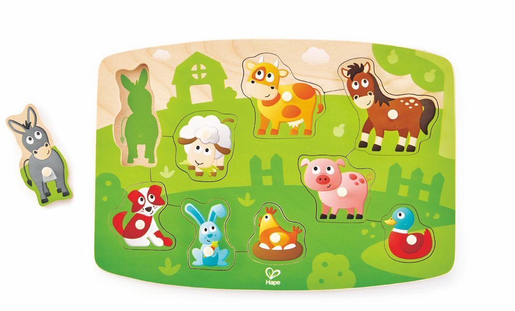 Steckpuzzle Bauernhof