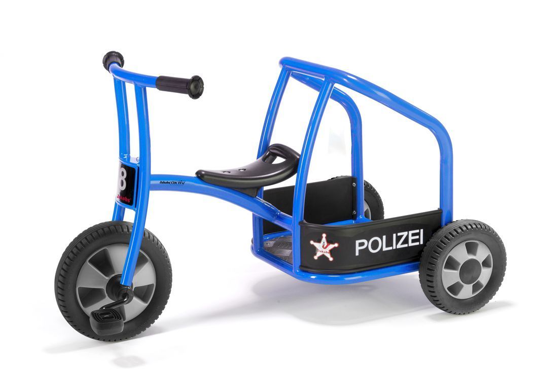 Jakobs aktiv Dreirad Polizei