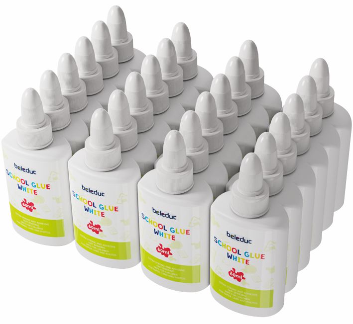 Schul- und Bastelkleber 60 ml, 24er Set