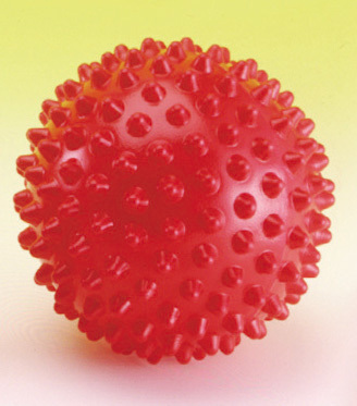 Massageball 15 cm rot