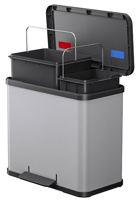 Abfalltrenner Öko Plus L, 2 oder 3 Innenbehälter