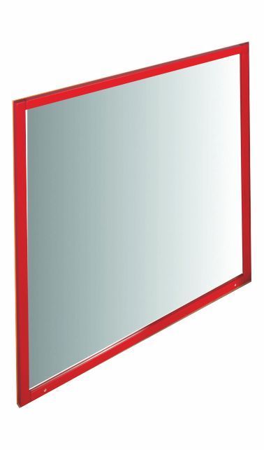 Spiegel mit Rahmen in 9 Farben, 120 x 120 cm