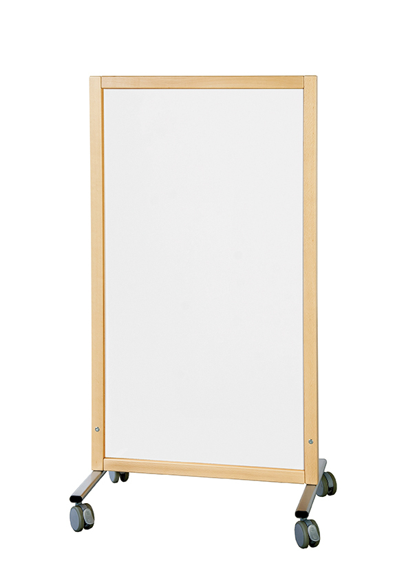 Trennwand Tafel weiß