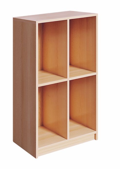 Taschen- und Schulranzenregal mit 4 Fächern