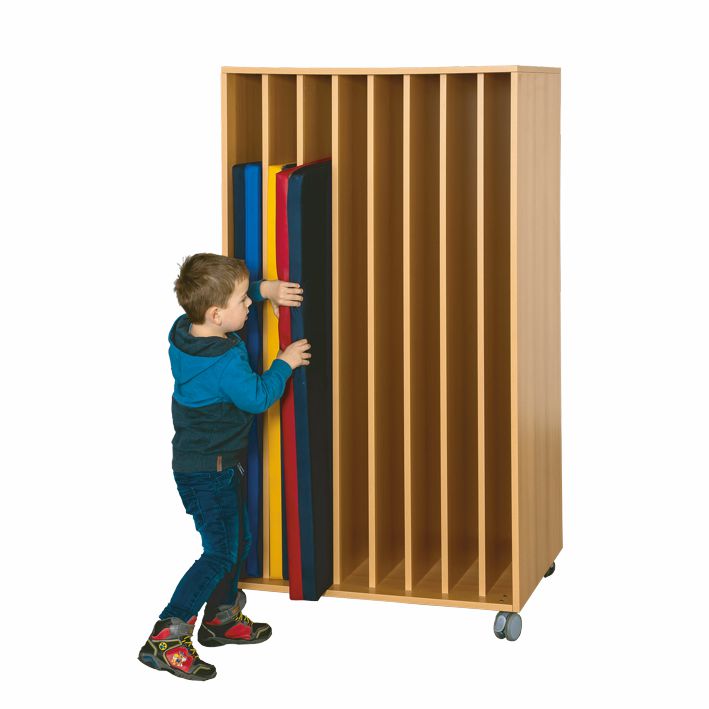 Liegepolsterwagen für 8 Polster, 4 Dekore