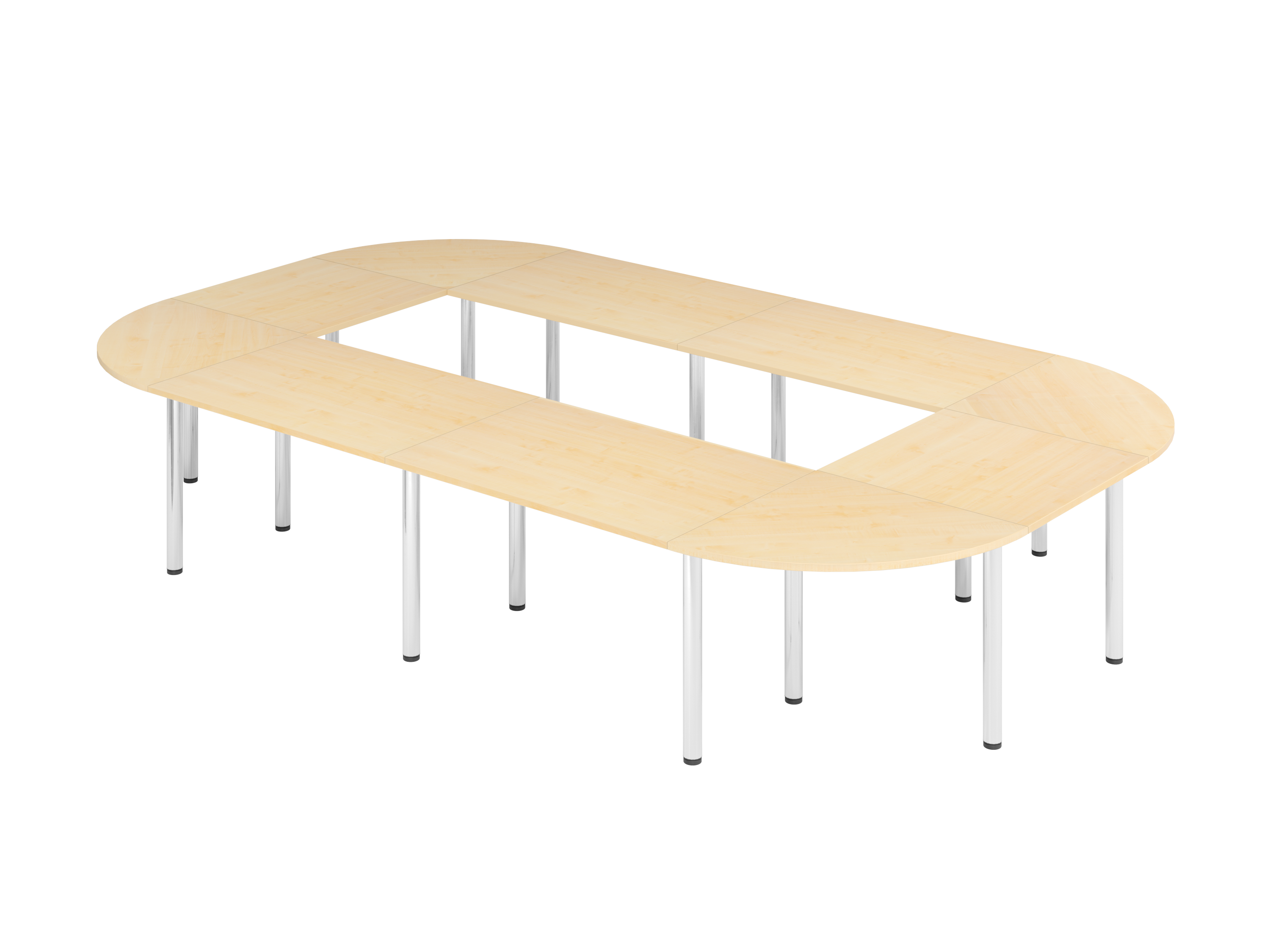 Konferenztisch Set K5, 400 x 240 cm, 8 Dekore