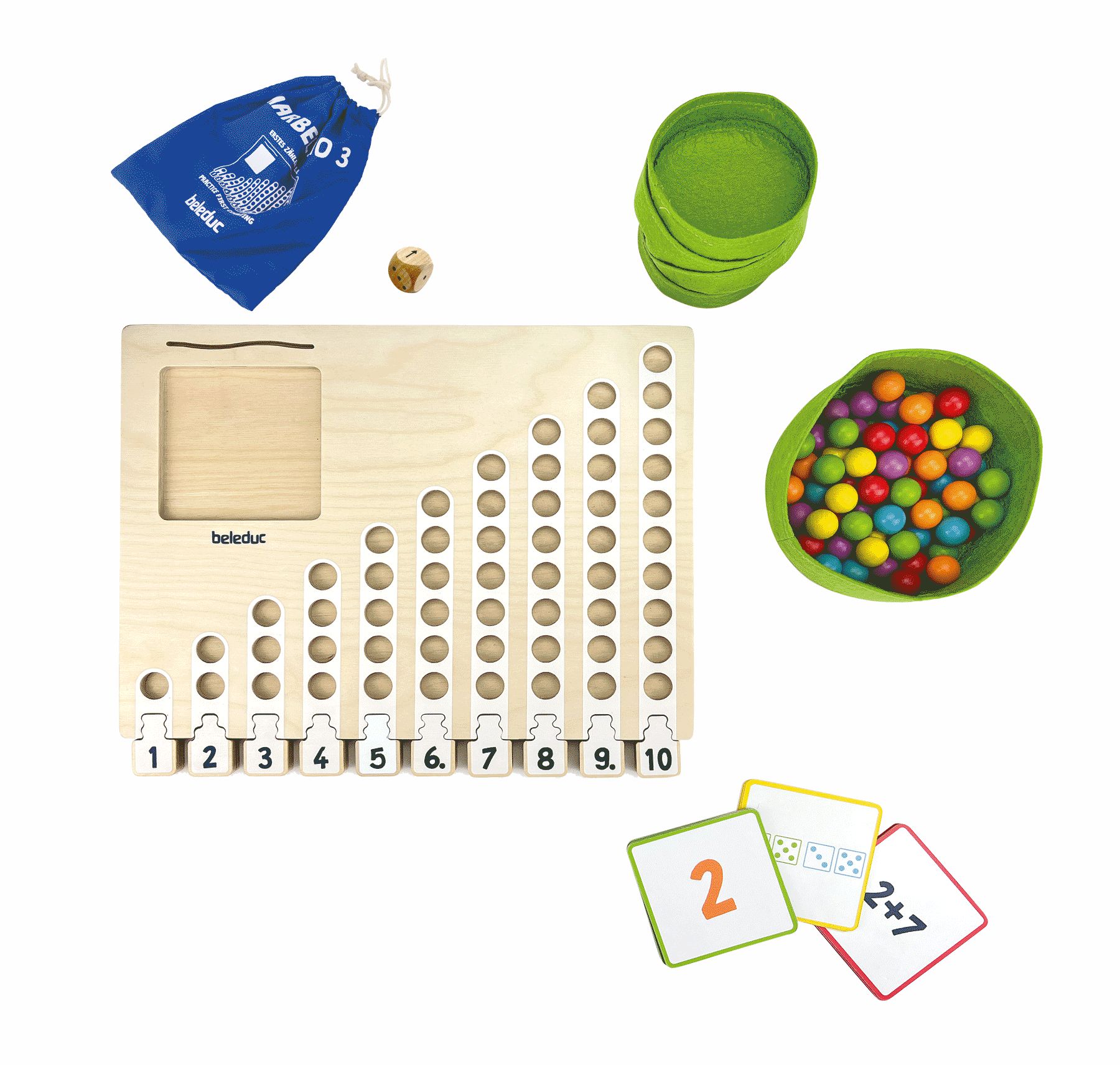 Kugelspiel Marbelino 3 Zählen