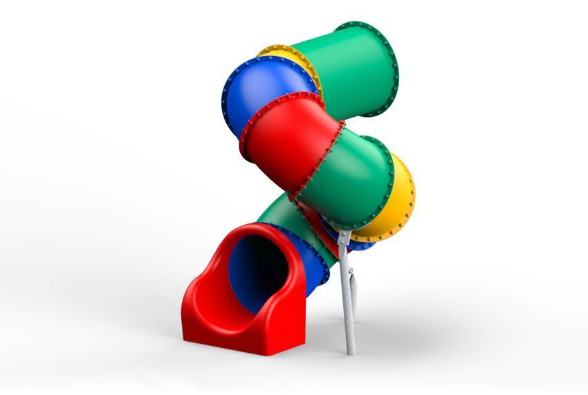 Röhrenrutsche 3, Starthöhe 175 cm