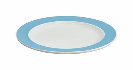 Dessertteller Vision 19 cm Porzellan, hellblau