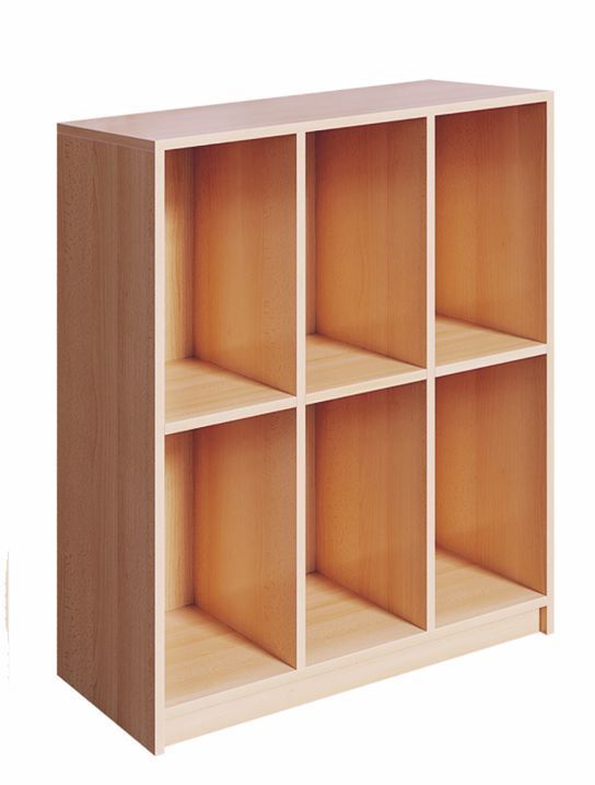 Taschen- und Schulranzenregal mit 6 Fächern