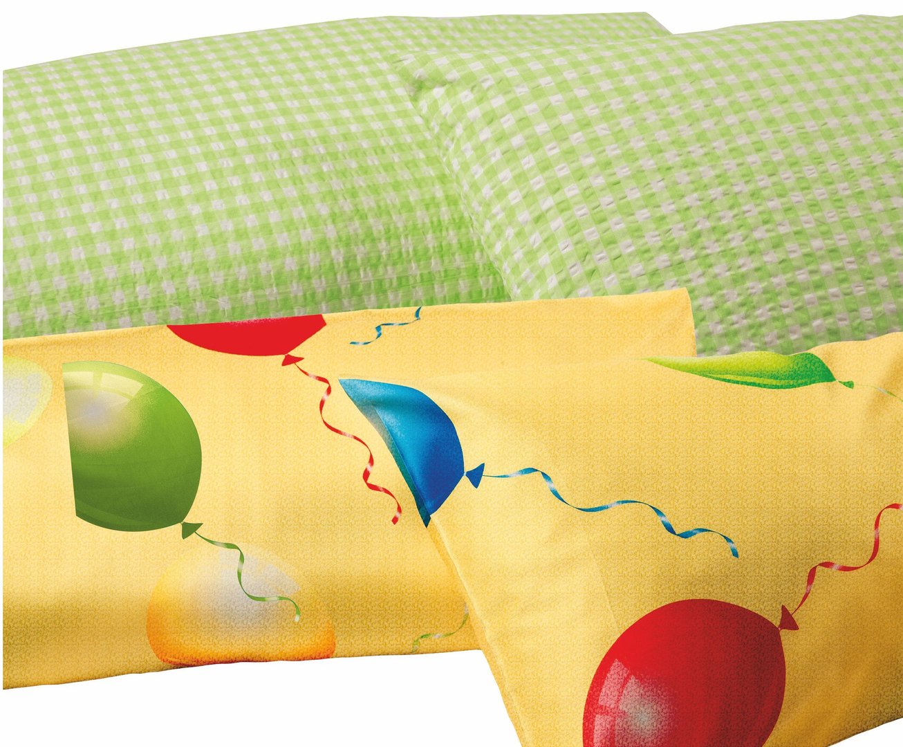 Kinderbettwäsche Seersucker, 2 Größen, 5 Designs