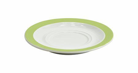 Untertasse Vision 15 cm Porzellan, hellgrün