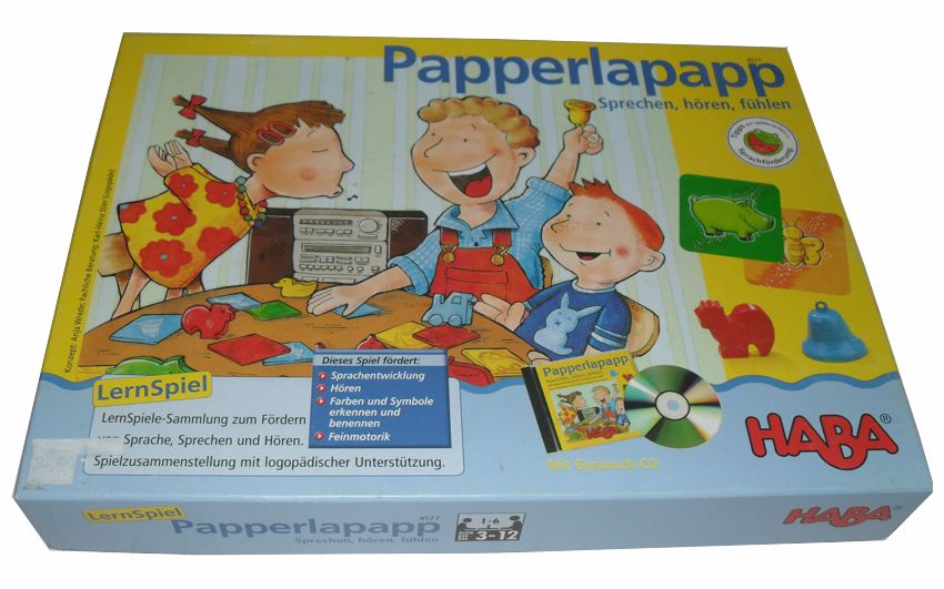 HABA Lernspiel Papperlapapp - gebraucht