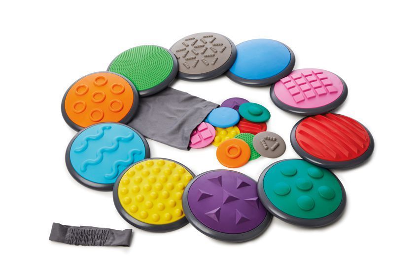 Taktile Scheiben Komplett-Set, 20 Teile