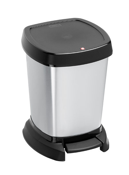 Kosmetikeimer PASO silber, 6 L