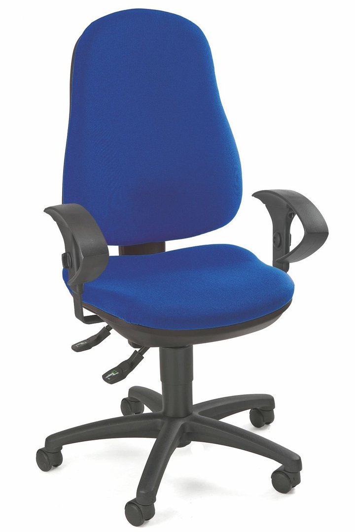 Bürodrehstuhl Leon mit/ohne AL, 7 Farben