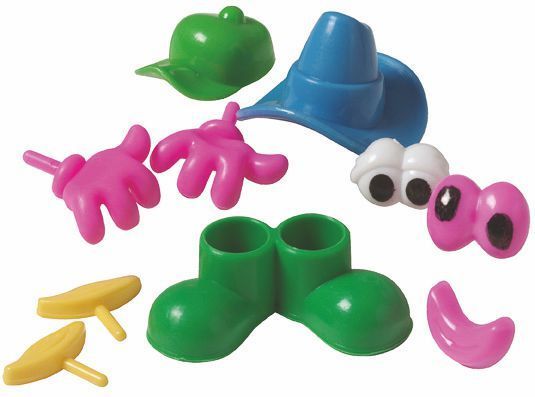 Knetfiguren 128 Teile