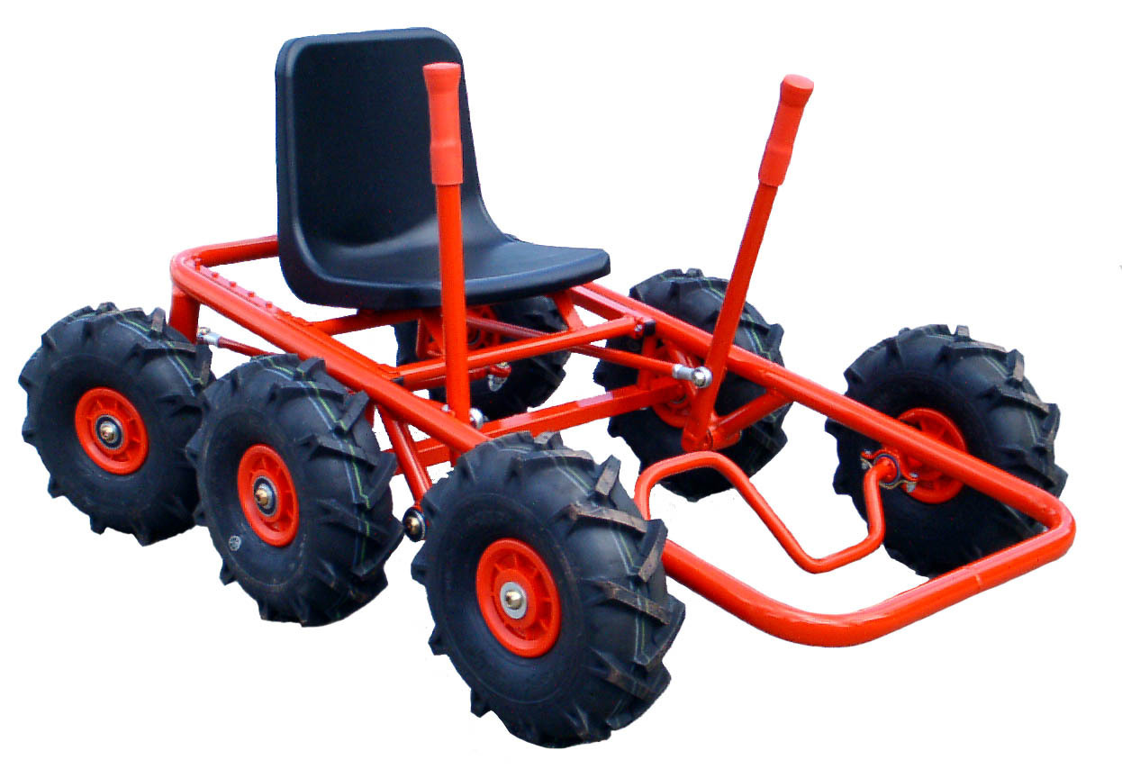 ROSE Go-Kart 4rc, groß, Traktorreifen