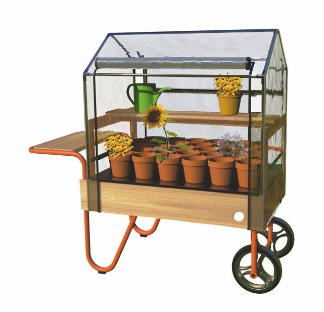 TopPlay Mobiles Gewächshaus Kleine Gärtner