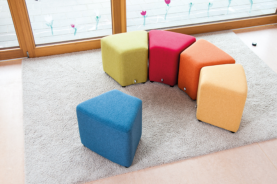 Sitzgruppe Regenbogen, SH 41 cm, 5-teilig