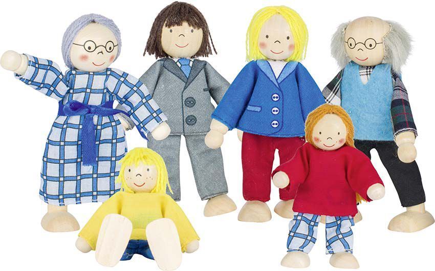 Goki Biegepuppen City Familie