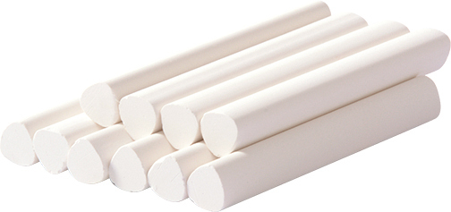 Tafelkreide weiß 10er Set