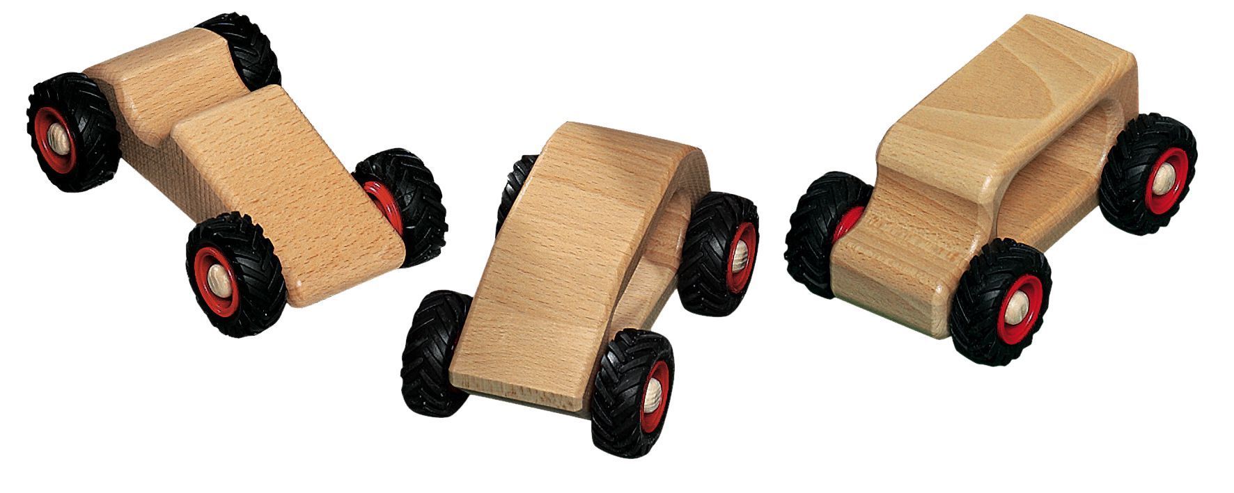 fagus Knubbelautos 3er Set