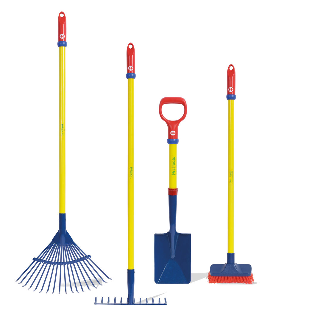 First Tools Kinder Profi Gartenpflege-Set 4-teilig