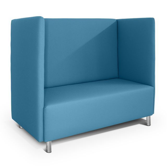 Schallschutzsofa Cube, SH 35 cm, Stoff B1 oder Kunstleder viele Farben