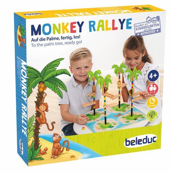 Farbwürfelspiel Monkey Rallye