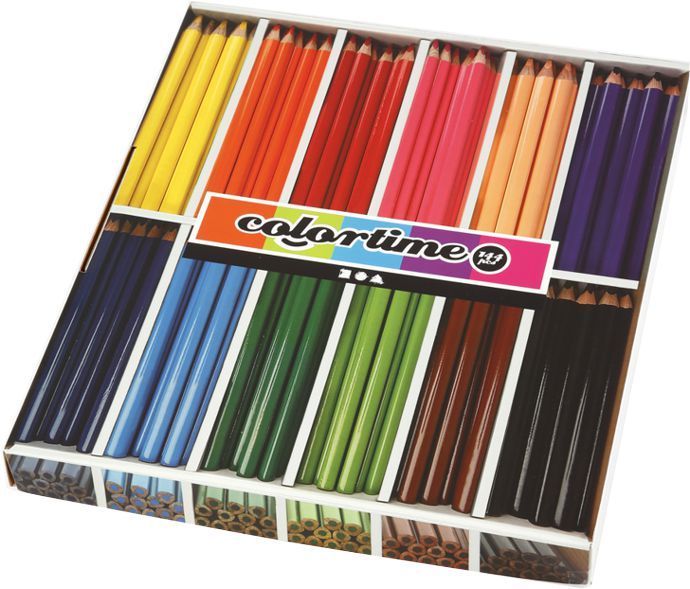 Colortime JUMBO Buntstifte 144 Stück