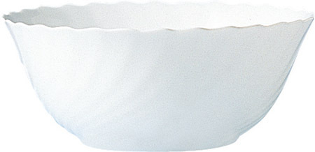 Salatschale 24,0 cm Trianon Uni weiß