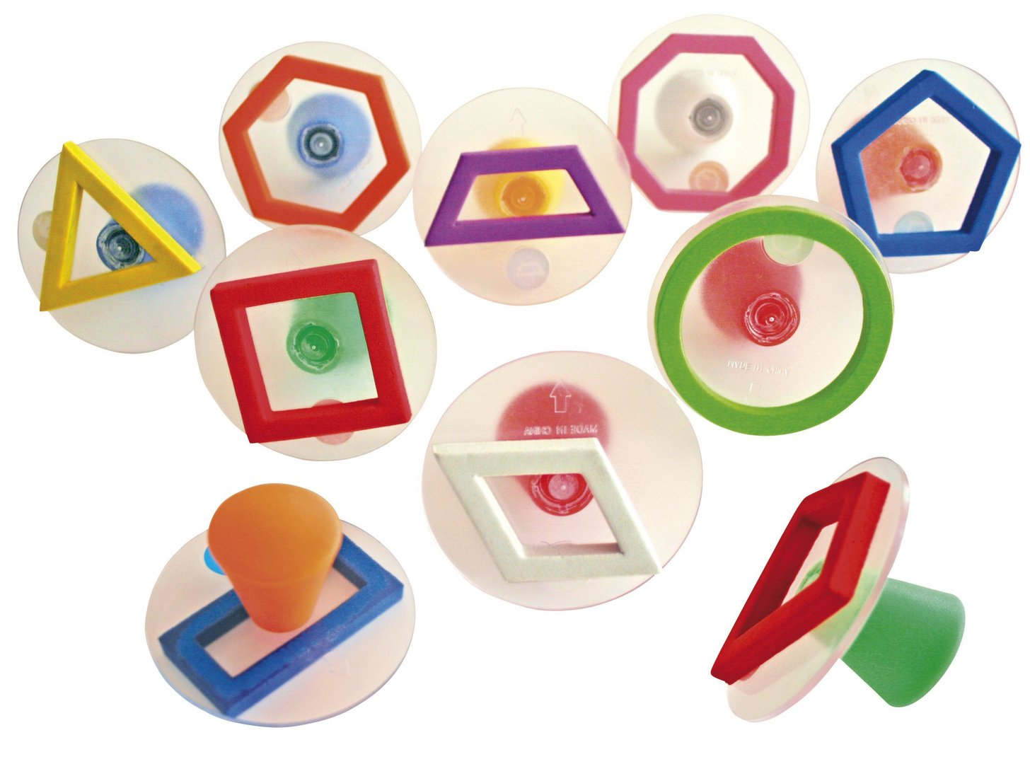 Riesenstempel Geo Outline 10er Set