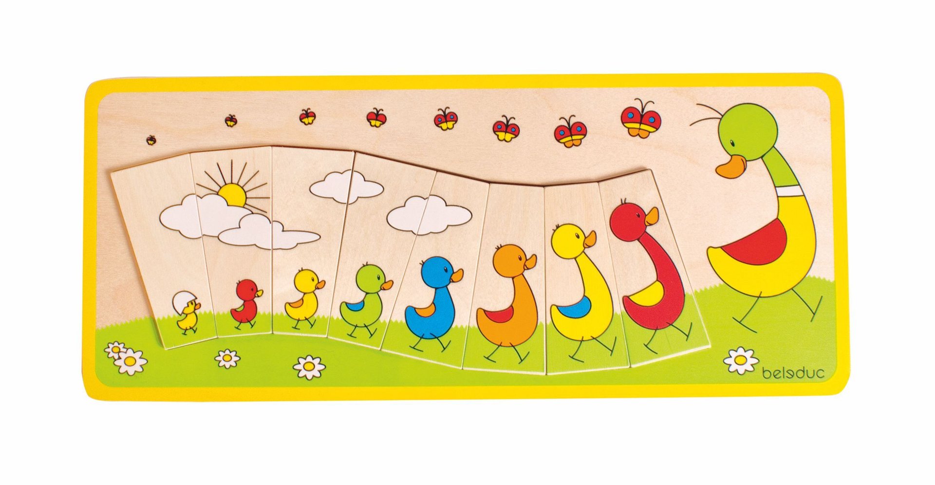 Legepuzzle Entenfamilie