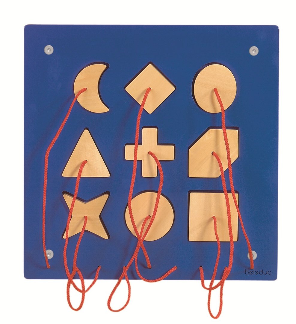Wandelement Steckformen 40 x 40 cm