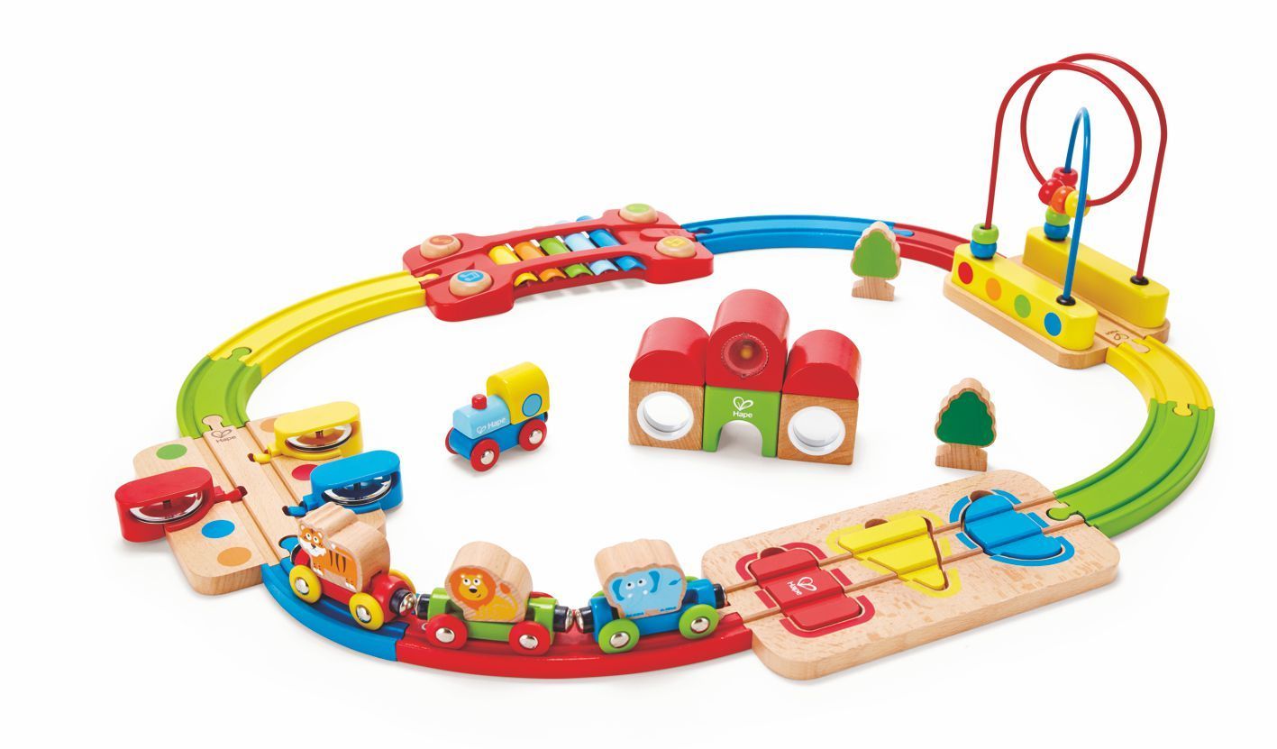 Regenbogen-Puzzle Eisenbahn-Set 30 Teile