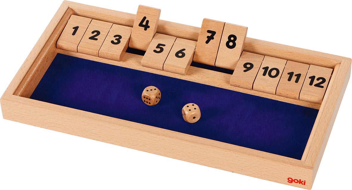 Shut the box bis Ziffer 12