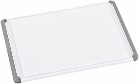 Schneidbrett weiß/grau 40,0 x 28,5 cm