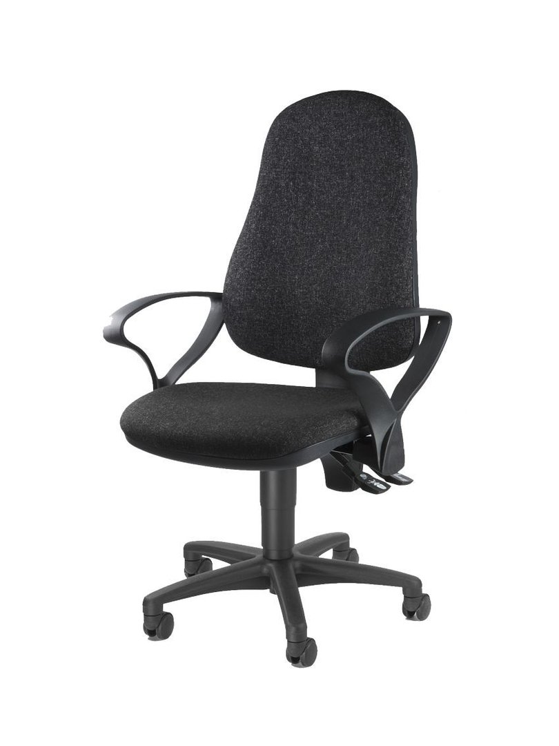 Bürodrehstuhl Hagen mit/ohne AL, Stoff in 7 Farben