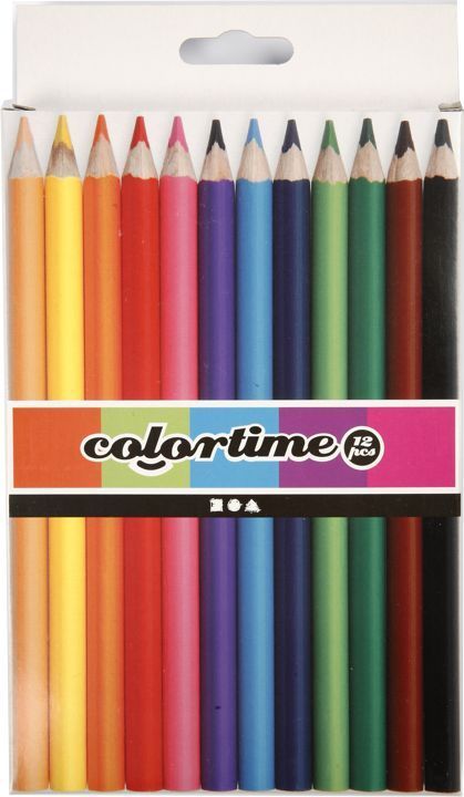 Colortime JUMBO Buntstifte 12 Stück
