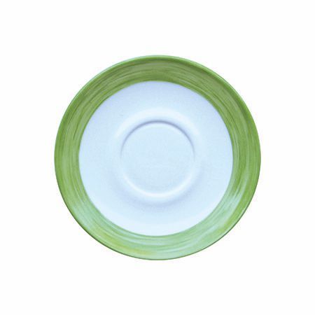 Untertasse 14,0 cm Hartglas Brush Green