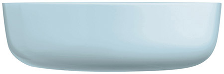 Schale 22 cm Hartglas Diwali paradise blue