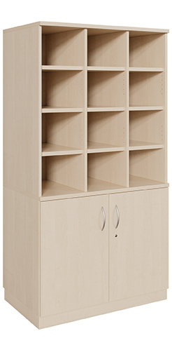 Trend Line Personalfächerschrank, 12 Fächer